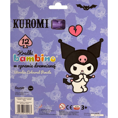KREDKI BAMBINO JUMBO GRUBE W DREWNIANEJ  - widok 2 St. Majewski opakowanie szczegoly