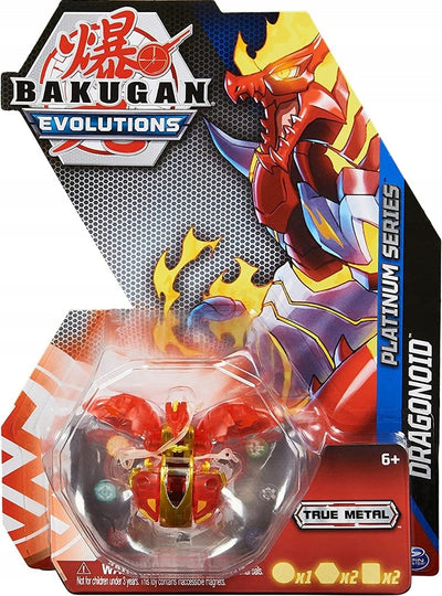 Zabawka BAKUGAN EVOLUTIONS PLATINUM SERIES PYRUS DRAGONOID - kolekcjonerska premium zabawki Aseo dla dzieci