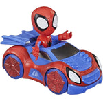 SPIDEY I SUPER KUMPLE MARVEL POJAZD WEB- - widok 4 opakowania Hasbro szczegoly kolekcja