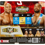 WWE CHAMPIONSHIP SHOWDOWN 2-PAK RUCHOME  - widok 6 opakowania szczegoly zabawka kolekcja