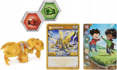 BAKUGAN EVOLUTIONS  KULA AURELUS SECTANO - widok 2 opakowania szczegoly zabawka kolekcja
