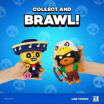 BRAWL STARS RUCHOMA KOLEKCJONERSKA  AKCJ - widok 4 opakowania szczegoly zabawka kolekcja