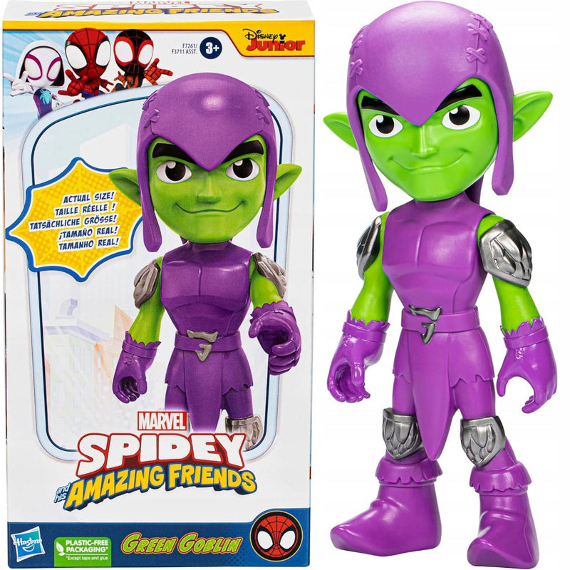 Zabawka SPIDEY I SUPER KUMPLE MARVEL RUCHOMA  GREEN ZIELON - kolekcjonerska Hasbro premium dla dzieci fanow