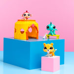 LITTLEST PET SHOP ZESTAW DŻUNGLA TIKI JU - widok 3 TM Toys opakowanie szczegoly collectible
