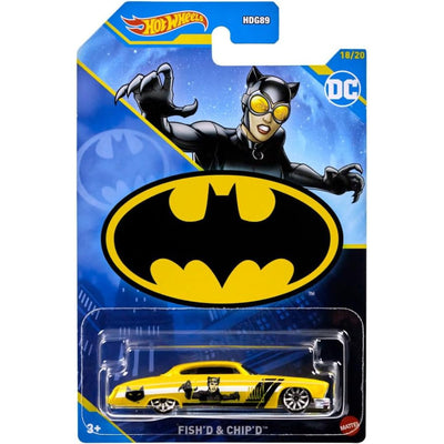 Zabawka HOT WHEELS DC BATMAN CATWOMAN SAMOCHÓD KOLEKCJONER - kolekcjonerska Mattel premium dla dzieci