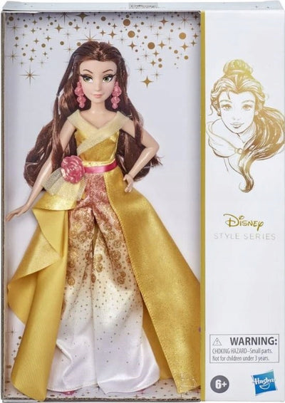 DISNEY PRINCESS STYLE LALKA BELLA ORYGIN - widok 2 opakowania szczegoly zabawka kolekcja