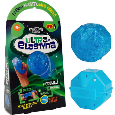 Zabawka ULTRAELASTYNA GWIEZDNE KAUCZUKI EPEE NIEBIESKA - kolekcjonerska Epee premium dla dzieci