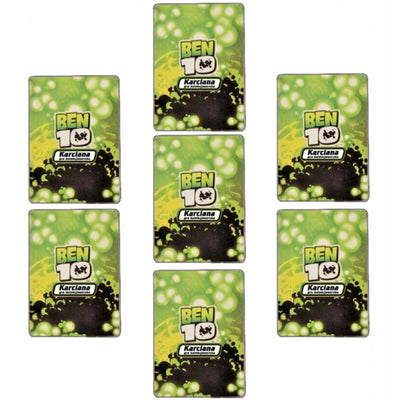 BEN 10 KARCIANA GRA KOLEKCJONERSKA BANDA - widok 2 opakowania szczegoly zabawka kolekcja