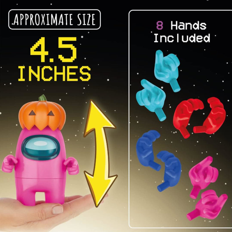 AMONG US 4-PAK SERIA 2 PMI FIGURKI Z AKC - widok 7 PMI opakowanie szczegoly collectible