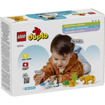 LEGO DUPLO ZESTAW KLOCKÓW RODZINY DZIKIC - widok 3 LEGO opakowanie szczegoly collectible