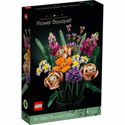 Zabawka LEGO ICONS BOTANICAL COLLECTION DUŻY ZESTAW KLOCKÓ - kolekcjonerska LEGO premium dla dzieci