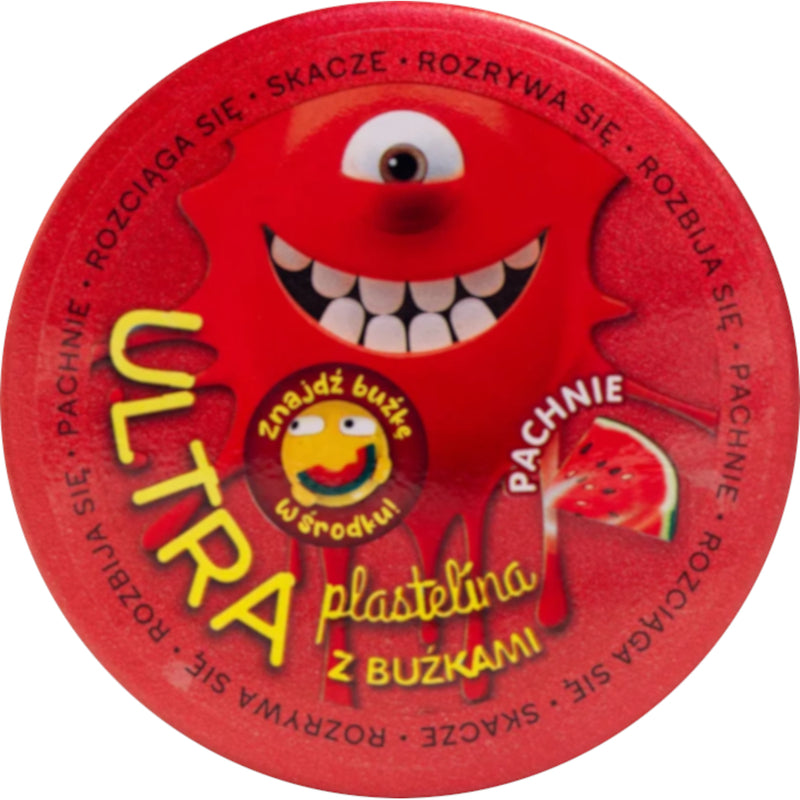 Zabawka ULTRA PLASTELINA Z BUŹKAMI EPEE CZERWONA PACHNĄCA  - kolekcjonerska Epee premium dla dzieci