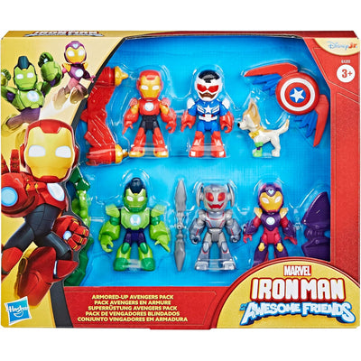 Zabawka IRON MAN I SUPER EKIPA MARVEL HASBRO 6-PAK ARMORED - kolekcjonerska Hasbro premium dla dzieci fanow