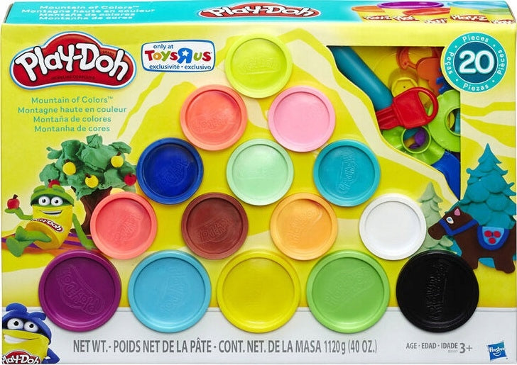 Zabawka PLAY-DOH CIASTOLINA ZESTAW GÓRA KOLORÓW 1120g - kolekcjonerska premium zabawki Aseo dla dzieci