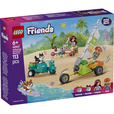 Zabawka LEGO FRIENDS ZESTAW KLOCKÓW PRZYGODA Z SURFUJĄCYMI - kolekcjonerska LEGO premium dla dzieci