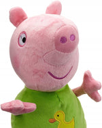 ŚWINKA PEPPA GEORGE MASKOTKA PLUSZAK 28c - widok 4 opakowania szczegoly zabawka kolekcja