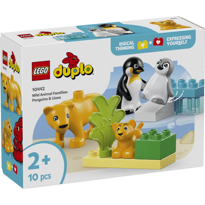 Zabawka LEGO DUPLO ZESTAW KLOCKÓW RODZINY DZIKICH ZWIERZĄT - kolekcjonerska LEGO premium dla dzieci