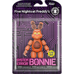 Funko FNAF Toy Bonnie glitch - szczegóły figurki - zielony system error horror exclusive