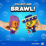 BRAWL STARS RUCHOMA KOLEKCJONERSKA  AKCJ - widok 4 opakowania szczegoly zabawka kolekcja