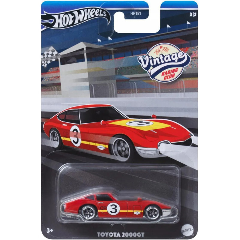 Zabawka HOT WHEELS VINTAGE RACING CLUB 68 SAMOCHÓD KOLEKCJ - kolekcjonerska Mattel premium dla dzieci